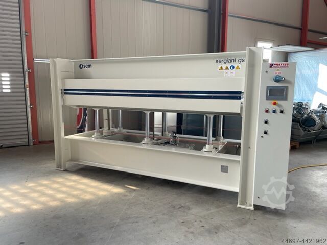 Пресс для горячих плит, пресс для шпона SCM Sergiani GS 6/90 30-13
