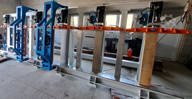 МАССИВНЫЙ ПРЕСС ДЛЯ СКЛЕЙКИ КЛЕЕНОГО БРУСА (GLULAM) Hydraulic Glulam Press Modular, Custom Length, New 2025