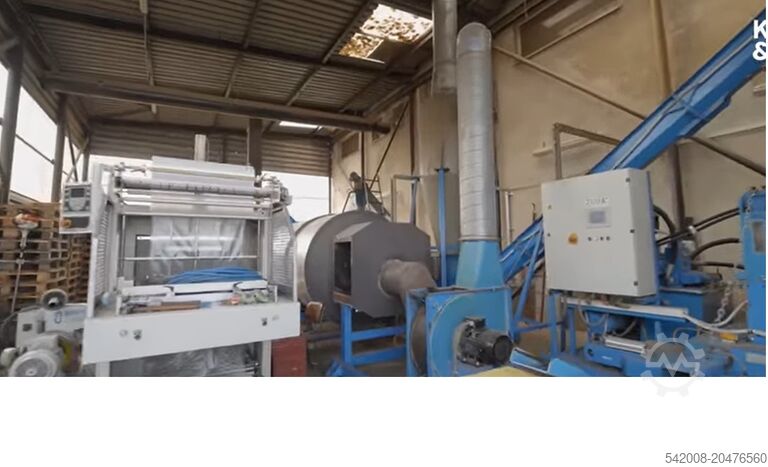 брикетировочный пресс для деревянных брикетов RUF 400