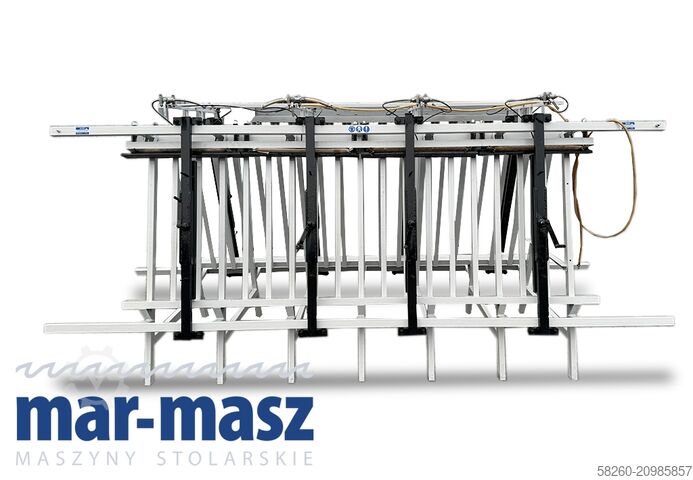 Двусторонний трапециевидный пневматический пресс Jak TECH-FA 