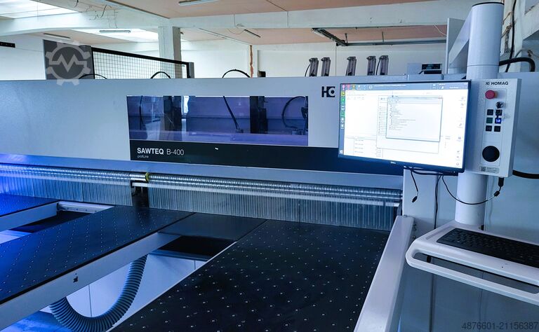 пильный станок для резки плит HOLZMA SAWTEQ B-400 PROFILINE