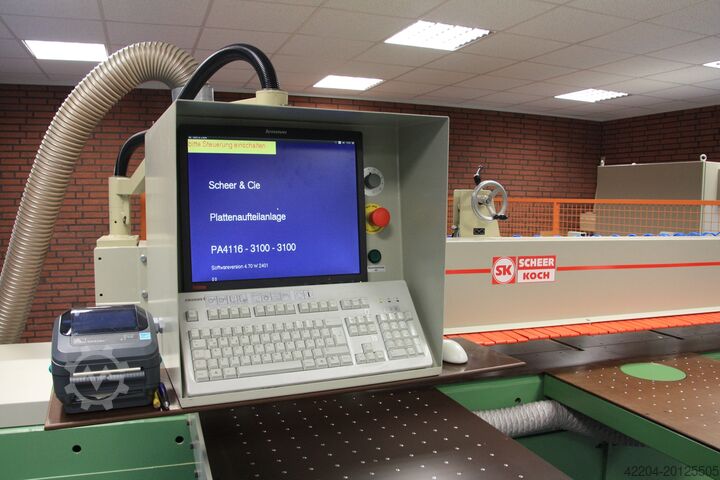 Пила для распиловки панелей SCHEER PA 4115