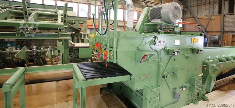 Трёхшпиндельная кантовальная пила Esterer DK90 TL1000