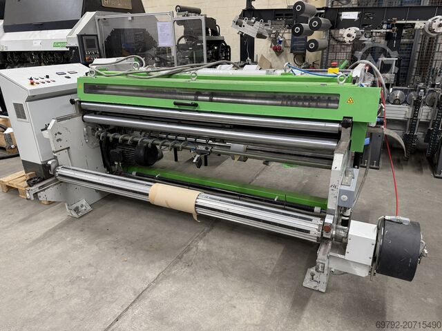 Машина для резки и намотки рулонов / Резка рулонов Düspohl RSW2200T