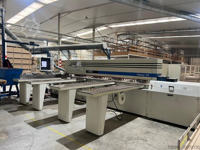 панельная пила с загрузкой Gabbiani Galaxy 115