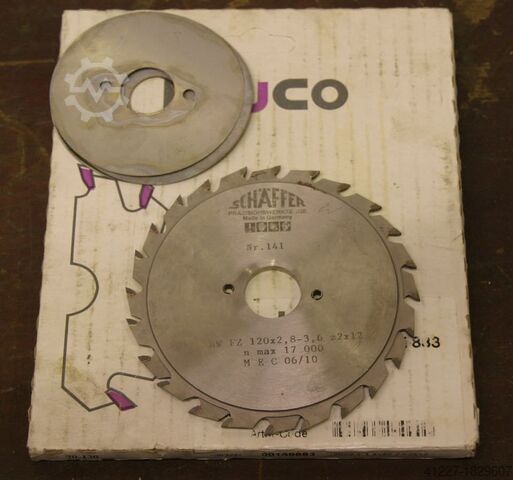 Дисковые пилы для предварительного реза 120 x 2,8 - 3,6 мм Schäffer zweiteilig, vertsellbar 120 x 2,8-3,6 mm