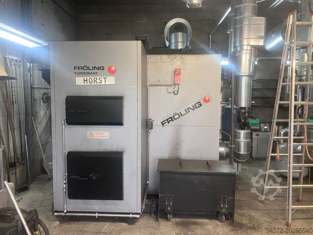 древесно-стружечный котёл Fröling Turbomat 500 wood-chip biomass boiler (2009)