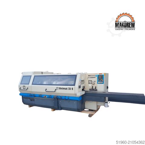 Четырехсторонний строгальный станок WEINIG UNIMAT 23E 10/25