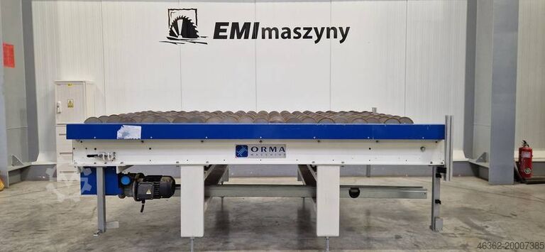 машина для нанесения клея ORMA OSAMA STÓŁ TALERZYKOWY Z NAPĘDEM