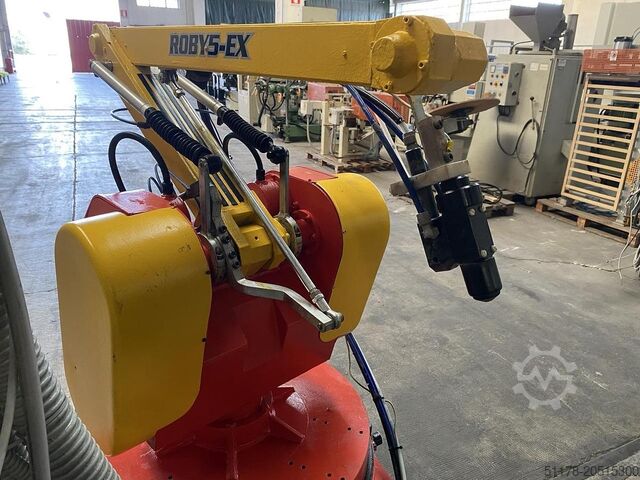 1997 CMA Roby 5 EX Антропоморфный покрасочный робот (самообучающийся), в комплекте с пистолетом el.. CMA Roby 5 EX