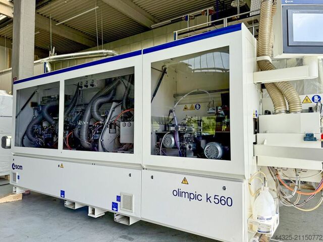 Односторонний кромкооблицовочный станок SCM OLIMPIC K560