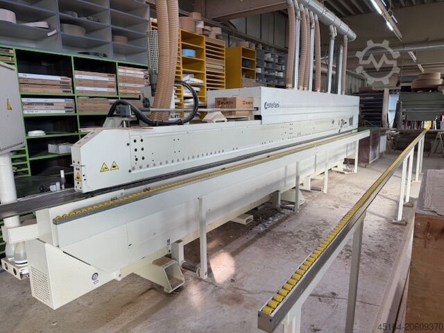 Кромкооблицовочный станок с соединением Stefani Solution XD