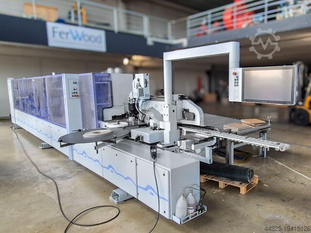 Односторонний кромкооблицовочный станок HOMAG + LIGMATECH KAL 310 + ZHR 05