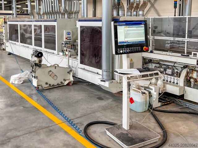 двухсторонний кромкооблицовочный станок SCM MAHROS - STEFANI - CELASCHI