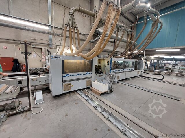 двухсторонний кромкооблицовочный станок HOMAG KFL 526