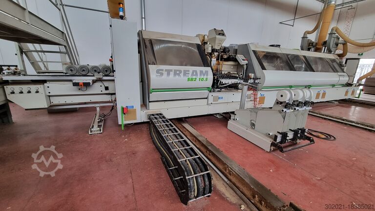 ДВУХСТОРОННИЙ КРОМКООБЛИЦОВОЧНЫЙ СТАНОК BIESSE STREAM SB2 10.5