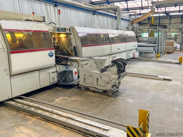 Двухсторонняя кромкооблицовочная машина IMA COMBIMA CONCEPT/II/500/B/R3