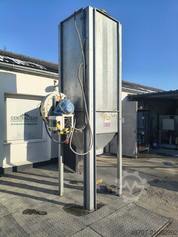 Пылеулавливающая башня с мешком, 4 кВт, 9 шт. Stationary extraction system bag filter 3200m3/h 4kw