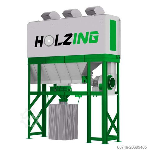 Стационарная аспирационная установка 15 000 м³ Holzing RLA X