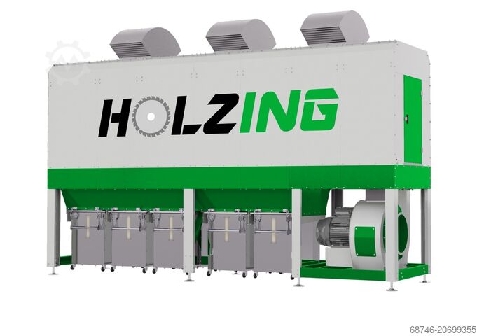 Вытяжная установка 15 000 м³ Holzing RLA 550 VIBER Power 15 000