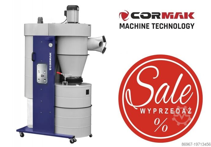 Циклонный отсос с дистанционным управлением CORMAK DC3000