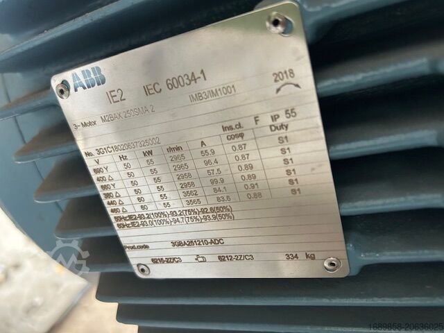 электродвигатель ABB IE2 IEC 60034-1