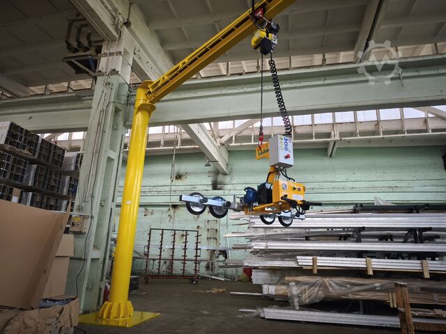 Вакуумный подъёмник с краном для стекла DS System 