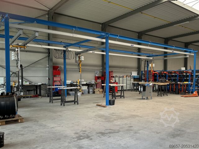 Вакуумная подъемная техника на рельсовой системе Strödter 