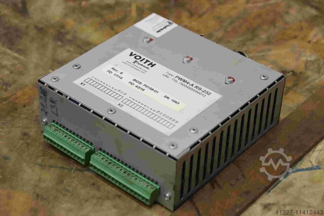 Блок управления Voith Uldrian PWM4-A RS-332 P0159-01