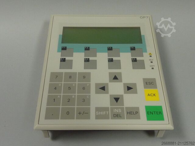 панель SIEMENS 6AV3607-1JC20-0AX1