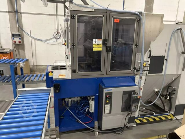 Промышленный робот Kabina do satynowania z robotem YASKAWA SAPI Büffel 100