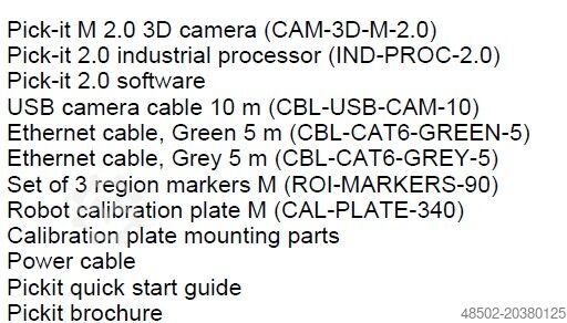Pickit 3D ABB Pickit 3D system Complete Package