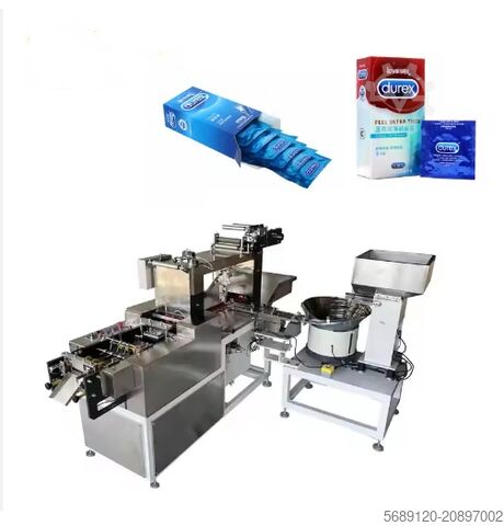 Автоматическая машина для запайки и упаковки пакетов с презервативами Shanghai Catclaw trading company Mzbs06