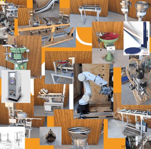 Чашечный питатель для машин автоматизации  Förderbänder Roboter Handling Anlagen